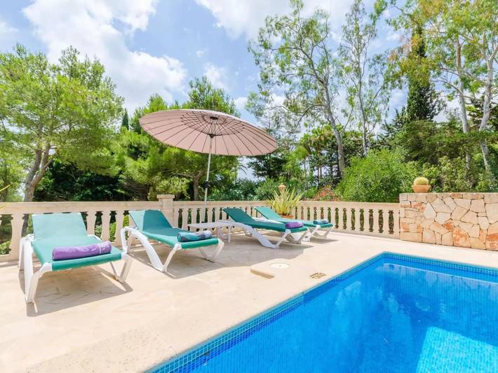 Finca für 10 Personen, mit Balkon und Terrasse sowie Garten und Pool in s'Horta - 4