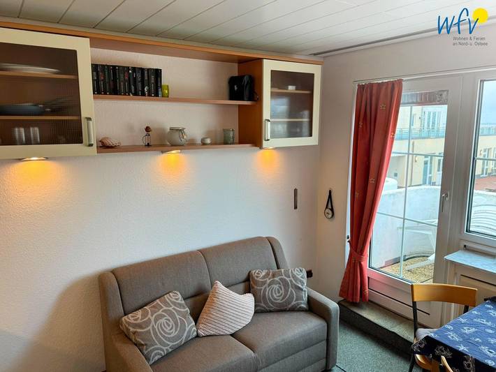 Ferienwohnung für 2 Personen, mit Balkon auf den Ostfriesische Inseln - 2