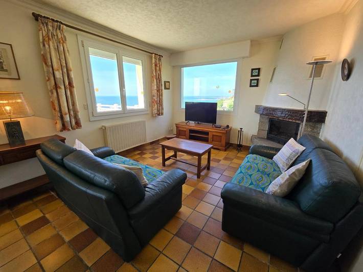 Location de vacances pour 6 personnes, avec jardin et vue, adapté aux familles dans Plage Zorn - 4