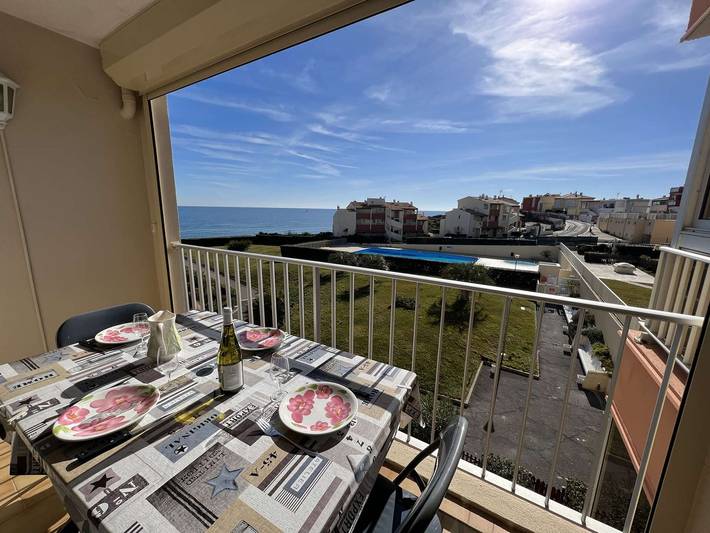 Studio für 4 Personen, mit Pool und Terrasse, mit Haustier in Cap d'Agde - 2