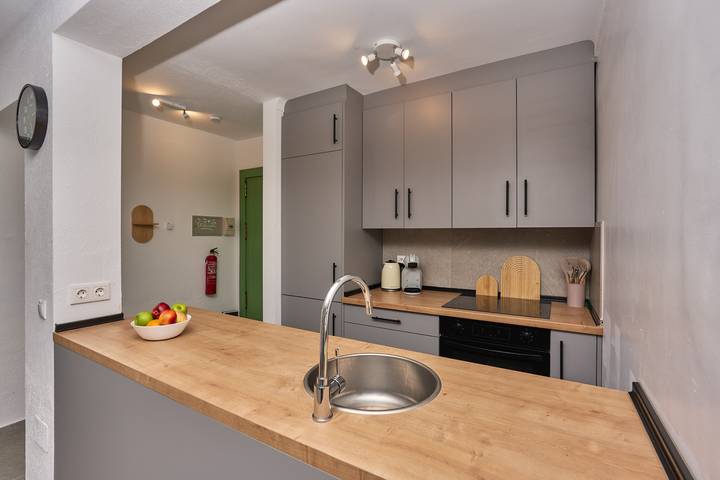Appartement entier, Appartement « Casita Helena » avec vue sur la mer, Wi-Fi et climatisation in Torrox Costa, Torrox