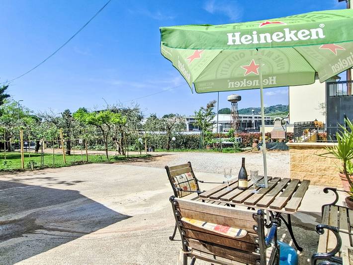 Ferienhaus für 4 Personen, mit Garten und Ausblick, mit Haustier