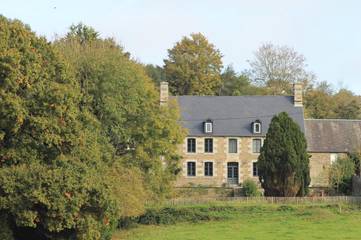 Cottage pour 2 personnes, avec vue et jardin à Pont-Farcy