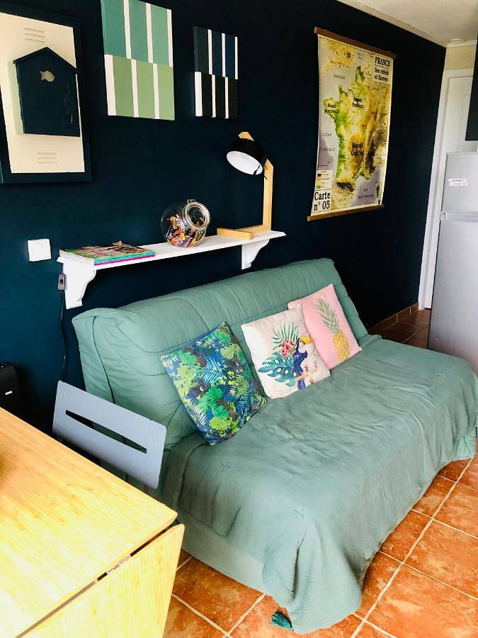 Gîte pour 4 personnes, avec vue et jardin dans Plage du Grazel - 4