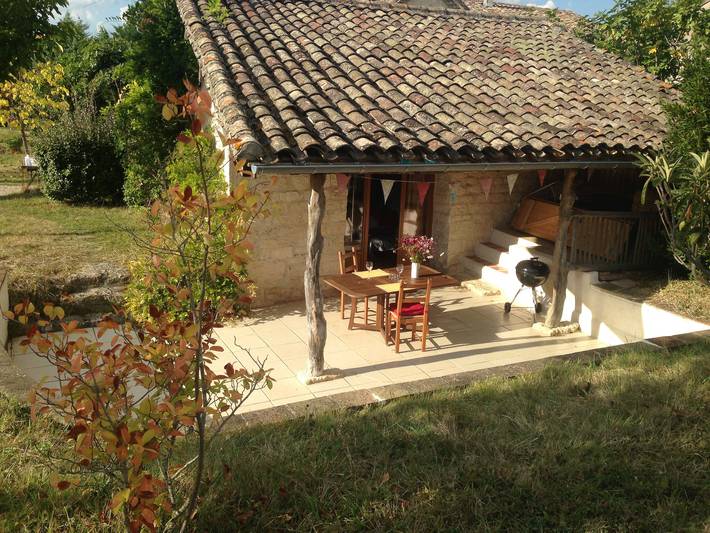 Gîte pour 2 personnes, avec Piscine à Fayssac