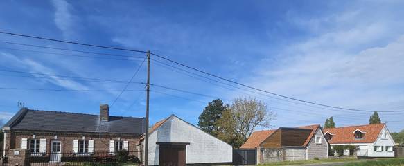 Gîte pour 19 personnes, avec terrasse et jardin à Rue (homonymie)