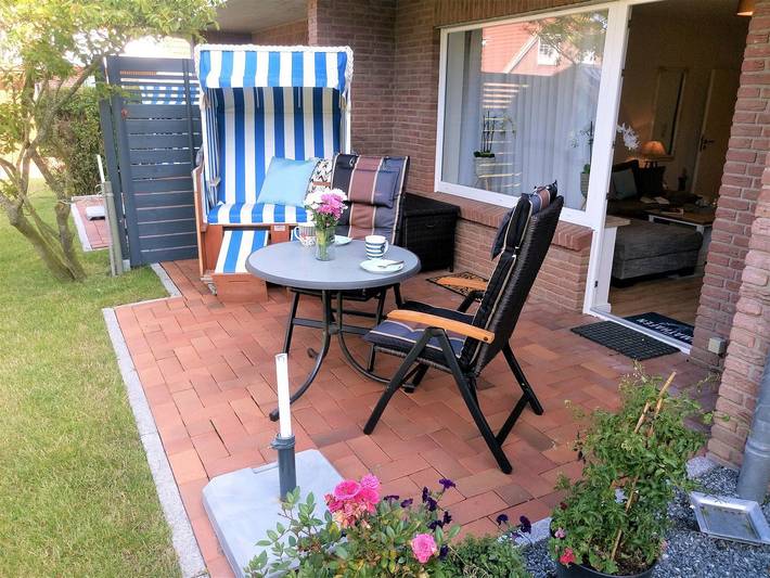 Ferienwohnung für 3 Personen, mit Terrasse in Büsum