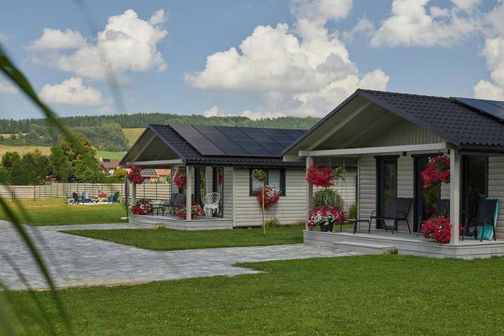 Domek letniskowy dla 5 osób, z ogród i widok, zwierzęta dozwolone w Podkarpacie