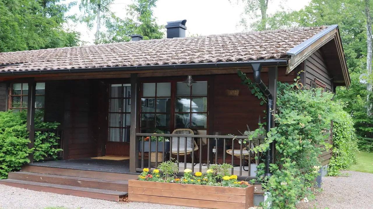 Hus för 6 Personer, med trädgård