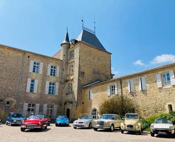 Hôtel pour 6 personnes, avec jardin et vue à Caussens
