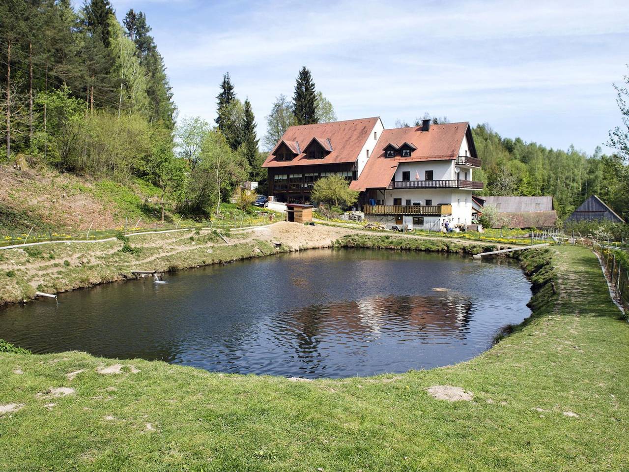 Ganze Wohnung, Alluring Apartment in Schönsee with Garden in Schönsee, Naturpark Oberpfälzer Wald