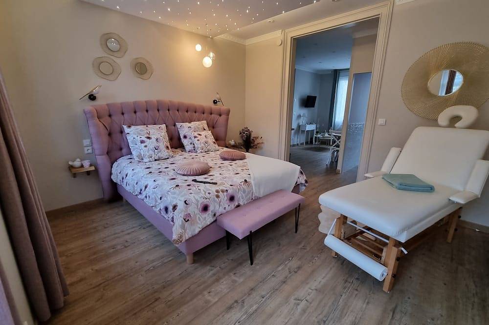 Geheel appartement, Suite Romantique à 5 mn de la Plage \" la Bulle Romantique \" in Calais, Calais en omgeving