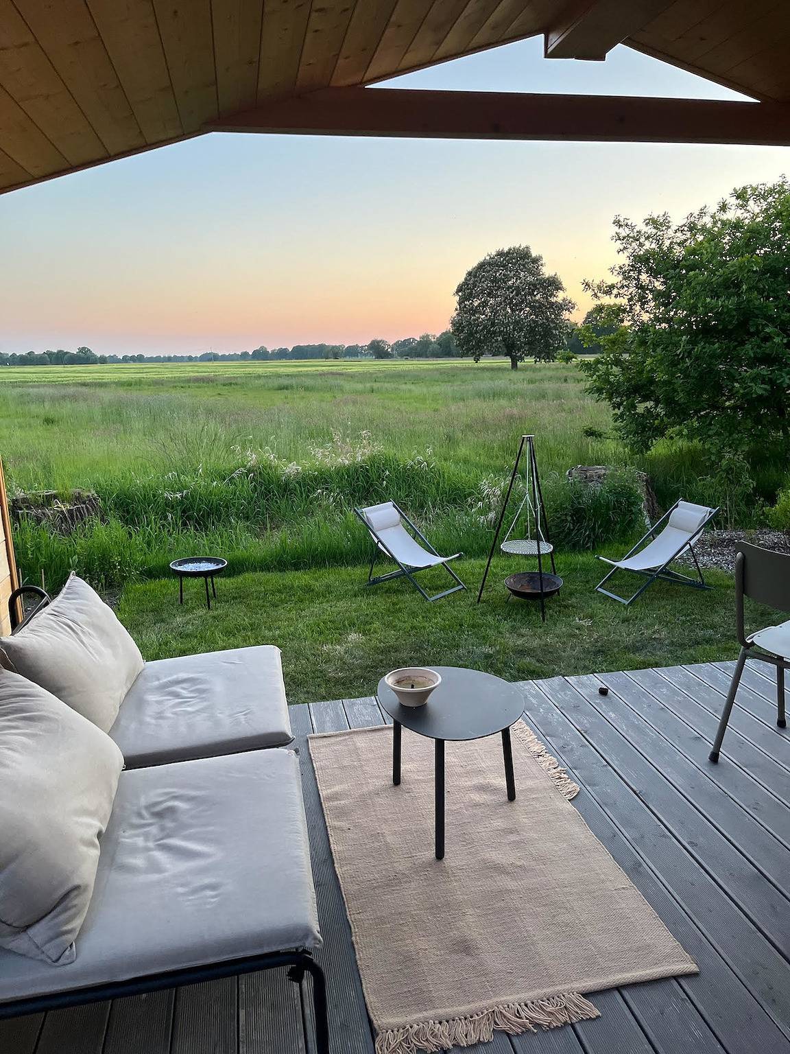 Tinyhouse mit Wiesenblick in Bleckede, Mecklenburgisches Elbetal