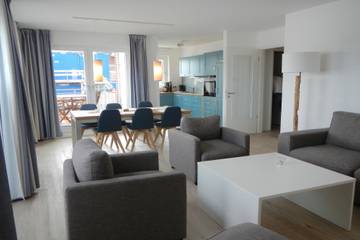 Hütte für 5 Personen, mit Balkon an der Ostsee