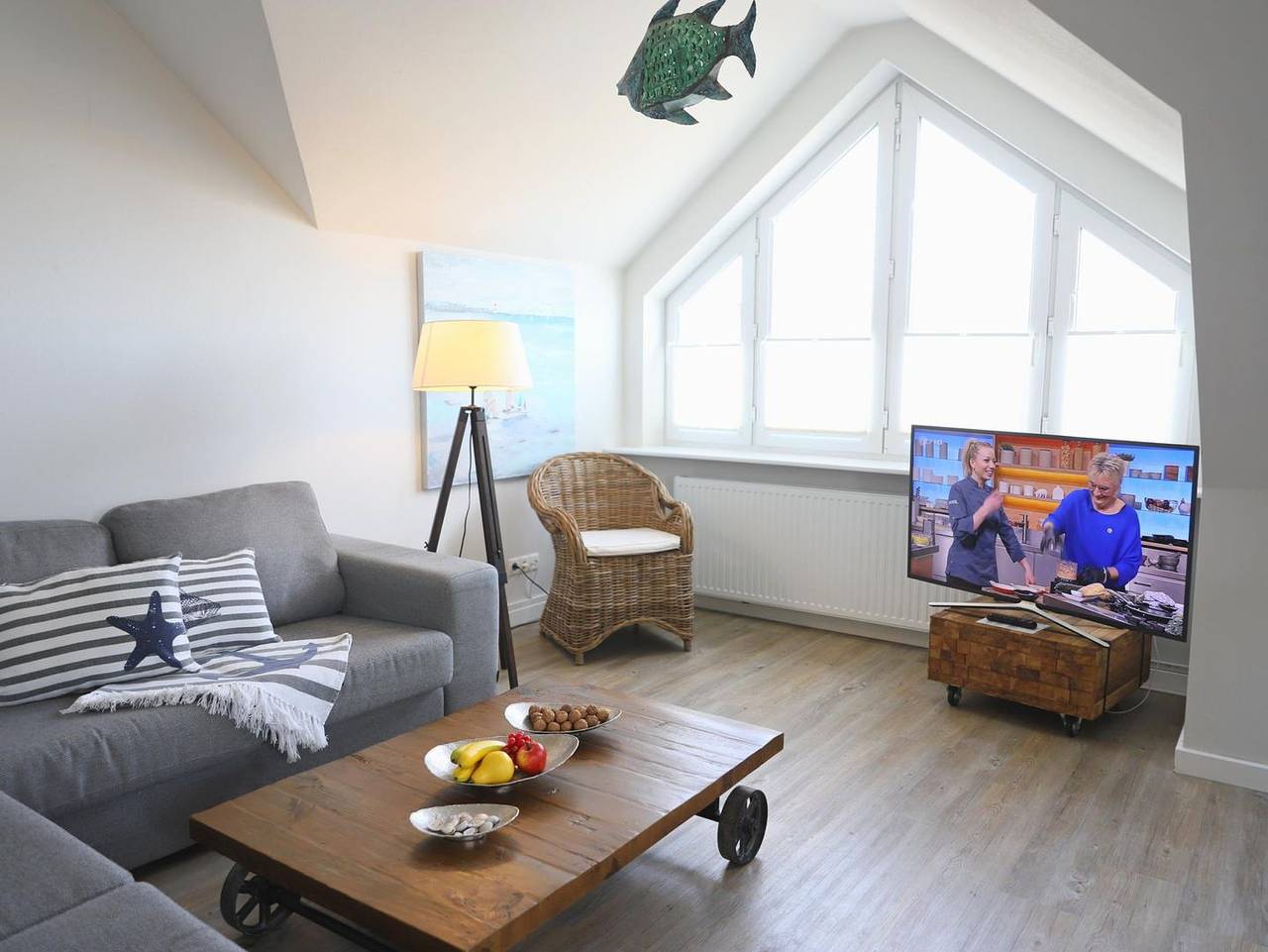 Ganze Wohnung, Großzügige 3-Zimmer-Wohnung in Westerland – ideal für bis zu 4 Personen in Westerland, Sylt (Gemeinde)