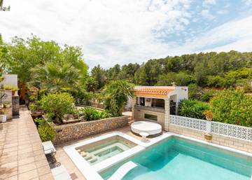 Villa in Cala Saladeta, Sant Antoni de Portmany für 8 