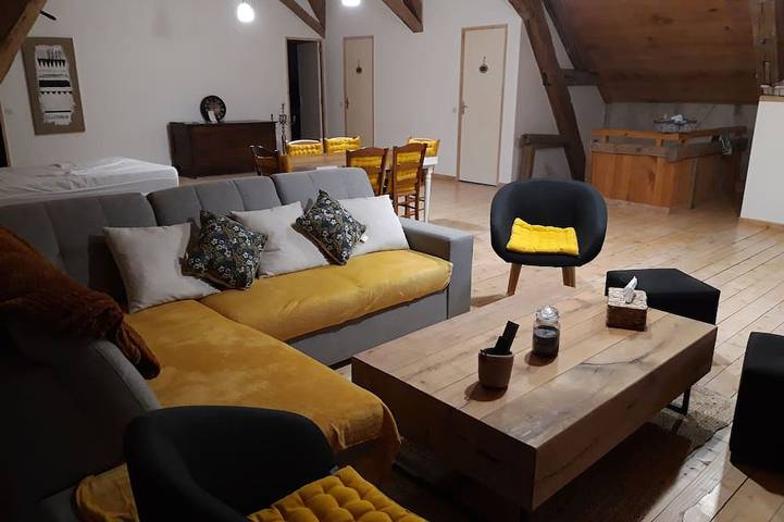 Gîte pour 6 personnes, avec jardin à Géraudot - 3