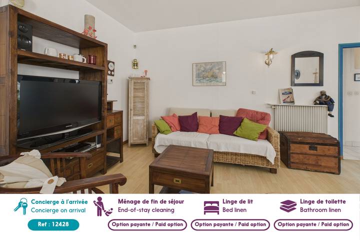 Location de vacances pour 5 personnes, avec terrasse dans Casino Des Atlantes Les Sables - 2