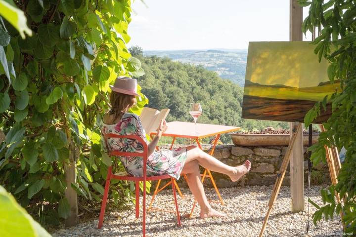 Chambre d’hôte pour 2 personnes, avec piscine ainsi que terrasse et jardin en Haute-Loire - 3