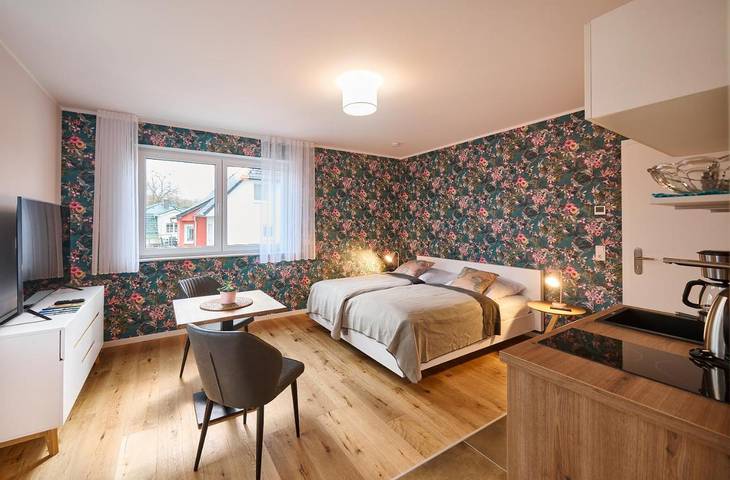 Ferienhaus für 2 Personen, mit Terrasse und Garten am Zwenkauer See