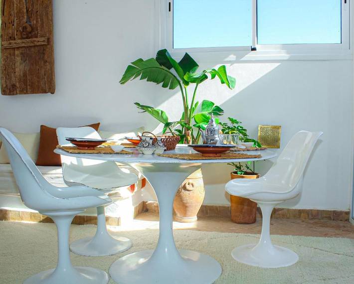 Maison de vacances pour 4 personnes, avec terrasse et vue