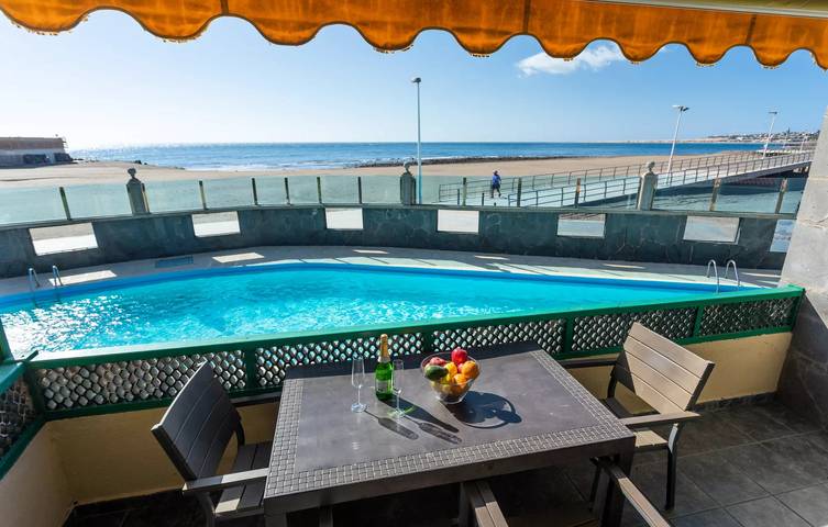 Casa rural para 4 personas, con Balcón y Terraza además de Jardín y Piscina en San Agustín - 2