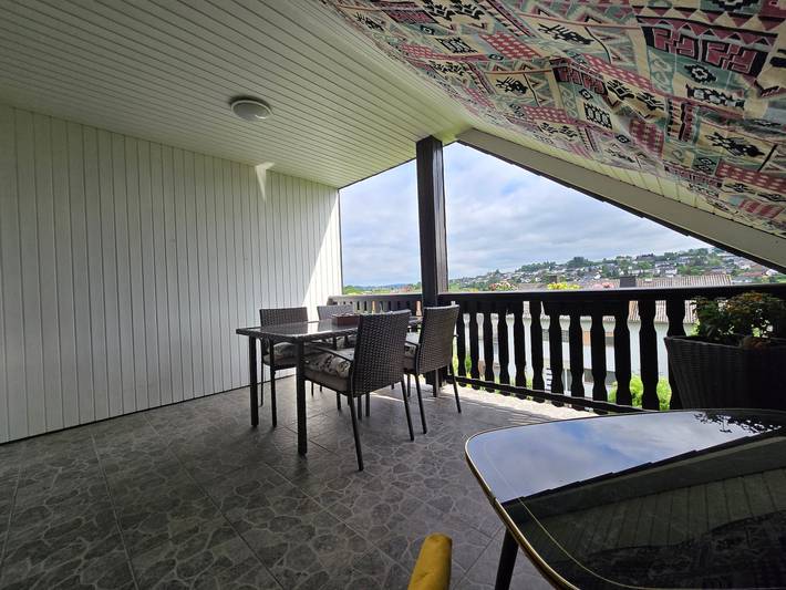 Ferienwohnung für 6 Personen, mit Balkon und Garten im Lahntal - 2
