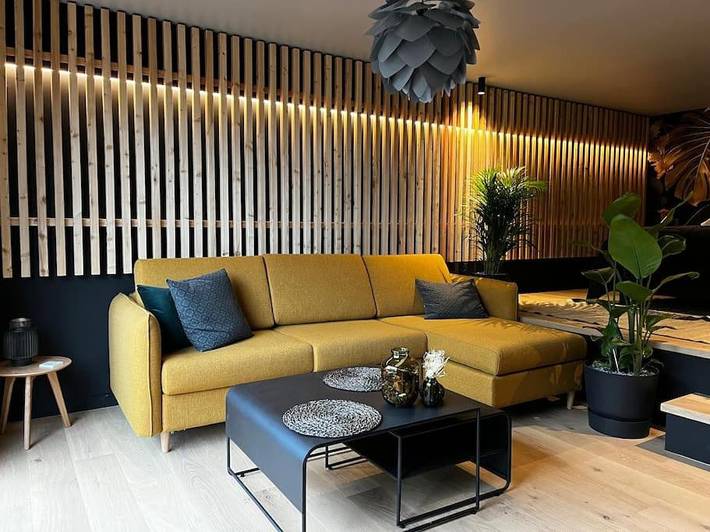 Appartement de vacances pour 2 personnes, avec terrasse ainsi que jardin et vue