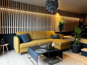 Gîte pour 2 personnes, avec vue ainsi que jardin et terrasse à Villaz