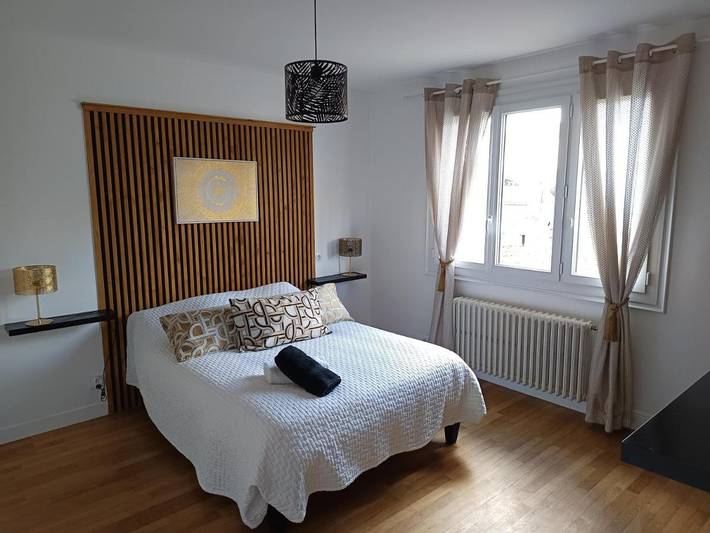 Gîte pour 3 personnes, avec jardin et vue à Parthenay