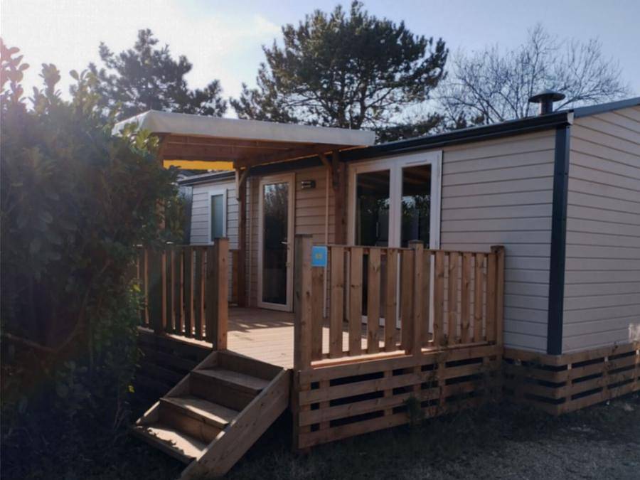 Camping Paradis les Pins - Royan - Mobilheim 4 personen - Premium 2Zi 4p in Saint-Palais-sur-Mer, Côte de Beauté