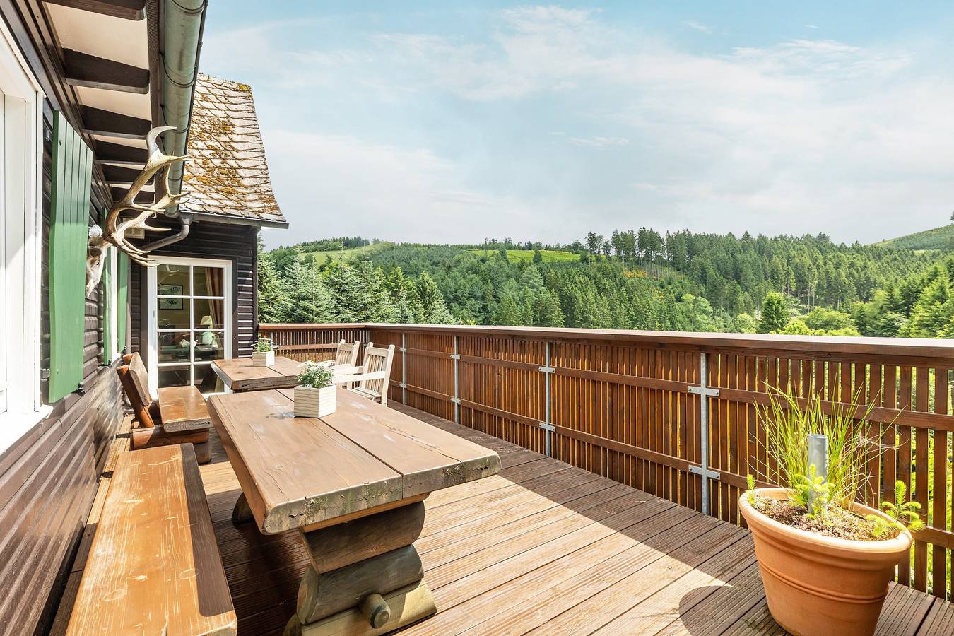 Maison de vacances 'Tannenhäuschen' avec vue sur les montagnes, terrasse privée et Wi-Fi in Schmallenberg, Arrondissement du Haut-Sauerland