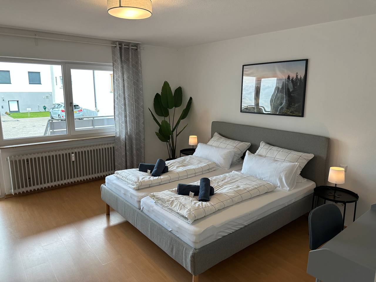 Ganze Wohnung, Apartment 'Groß' mit Gemeinschaftsgarten, Balkon und Wlan in Appenweier, Mittlerer Schwarzwald