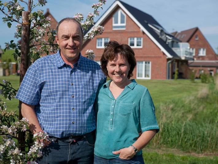 Ferienwohnung für 2 Personen, mit Terrasse und Garten in Elbe-Weser