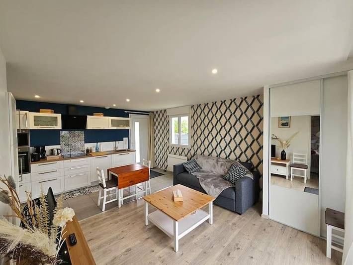 Location de vacances pour 4 personnes, avec jardin et vue à Le Tilleul - 3