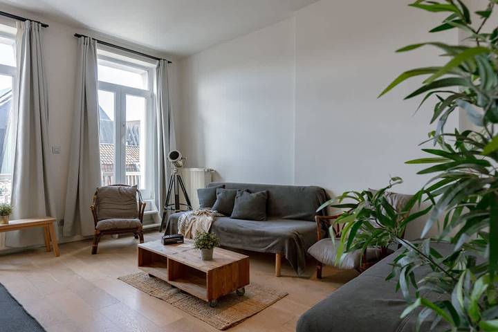 Location de vacances pour 5 personnes, avec Jardin à Gand