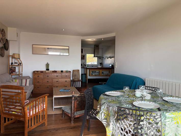 Gîte pour 4 personnes, avec terrasse dans Plage Pors Termen Trebeurden - 3