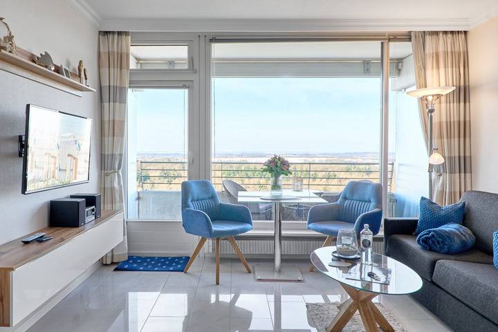 Strandhaus für 3 Personen, mit Balkon und Pool sowie Ausblick in Timmendorfer Strand