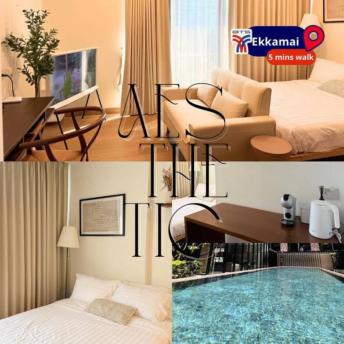 Vakantieappartement voor 2 personen, with uitzicht and terras as well as zwembad and tuin in Bangkok