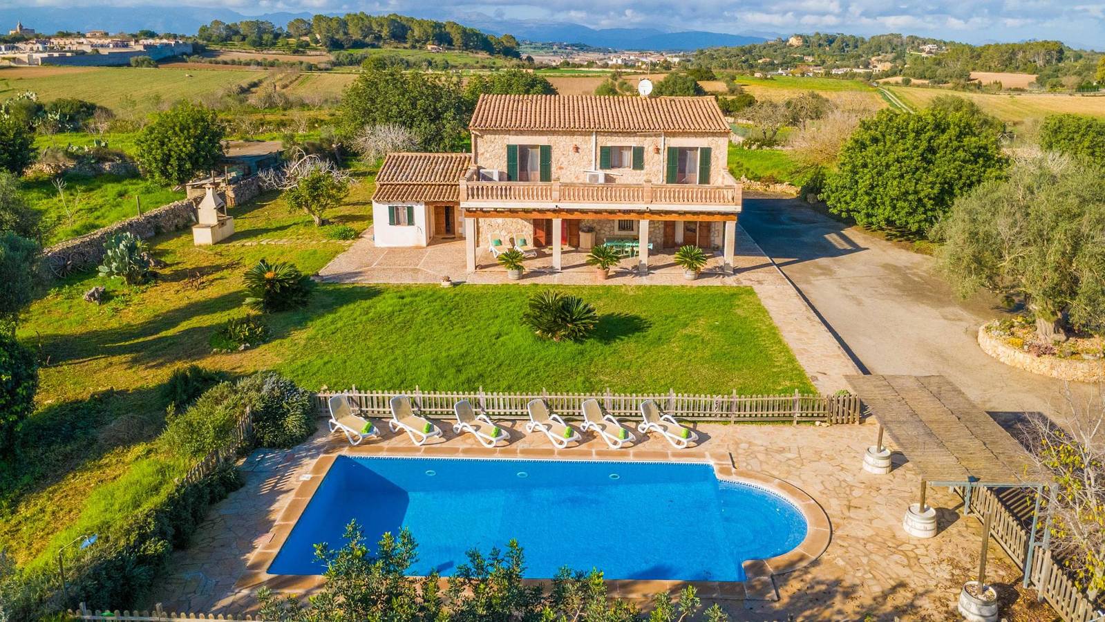 Sa Torreta De Santa Margalida - Villa mit privatem Pool und WLAN in Santa Margalida in Santa Margalida, Mallorca Norden