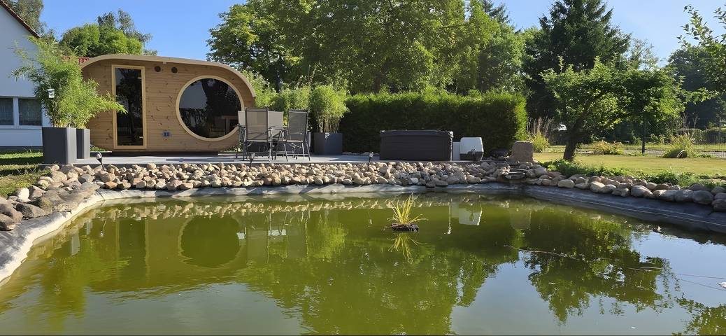 Ganze Wohnung, Ferienwohnung 'Kerwel's Ferienzimmer' mit privater Terrasse, Gemeinschaftsgarten und Wlan in Ahrenshagen-Daskow, Vorpommern-Rügen