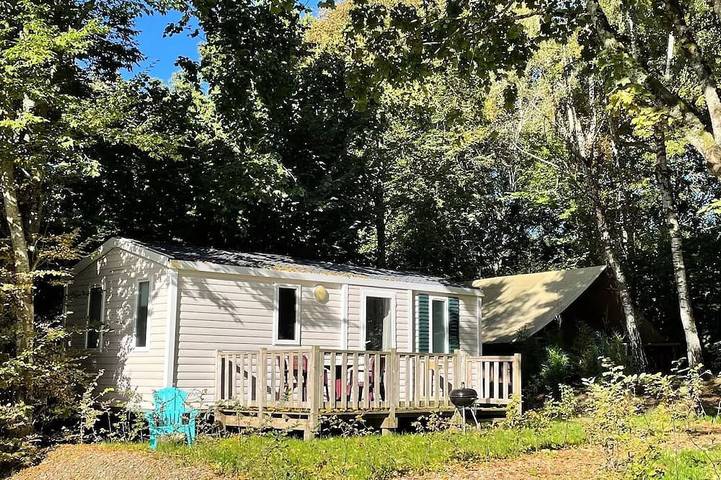 Mobil home pour 4 personnes à Saint-Martin-du-Vieux-Bellême