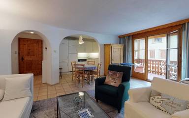 Vacation Rental for 2 Guests in Celerina, Saint Moritz, Picture 1