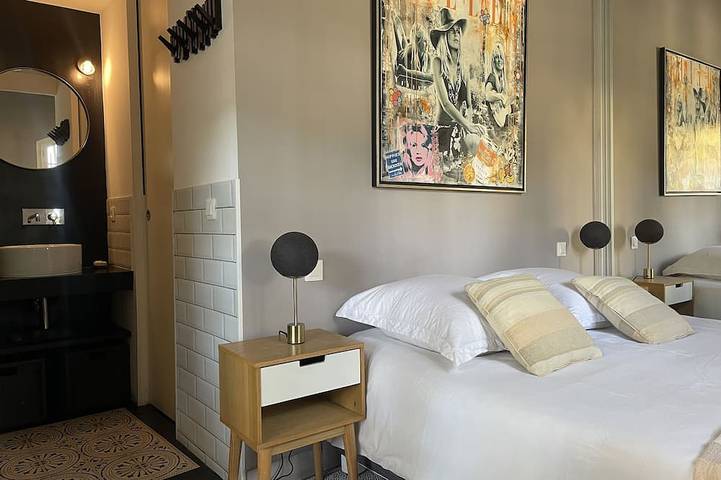 Ferienhaus für 4 Personen, mit Terrasse und Garten in Pampelonne - 4