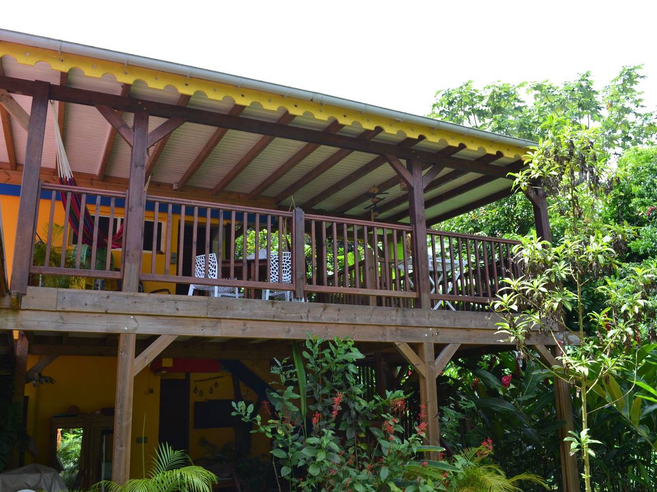 Ganze Wohnung, Wohnung die Orangen Dicke Haut in Sainte-Rose, Guadeloupe