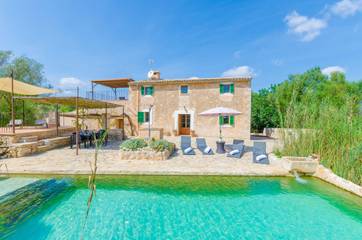Villa in Manacor, East Majorca für 9 