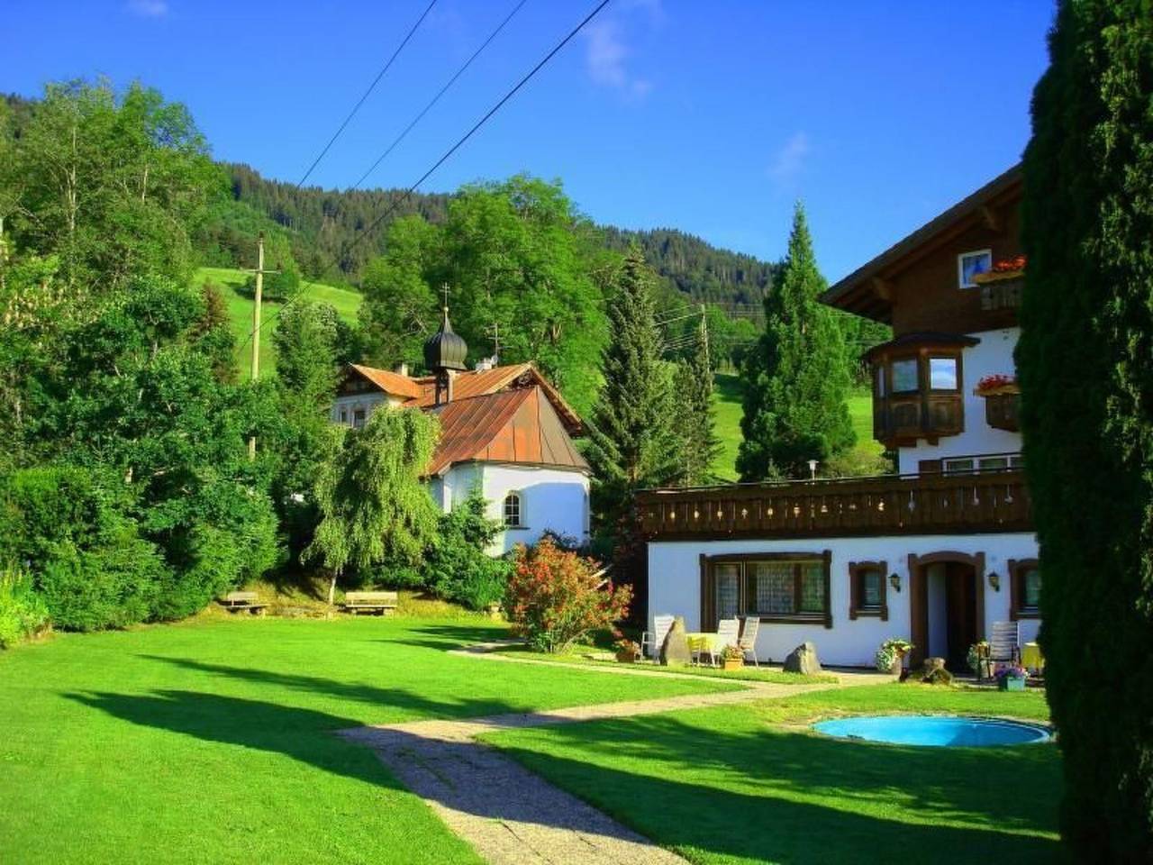 Geheel appartement, Panoramabergblickwohnung in ruhiger Einzellage in Ofterschwang, Zwaben (Bayern)