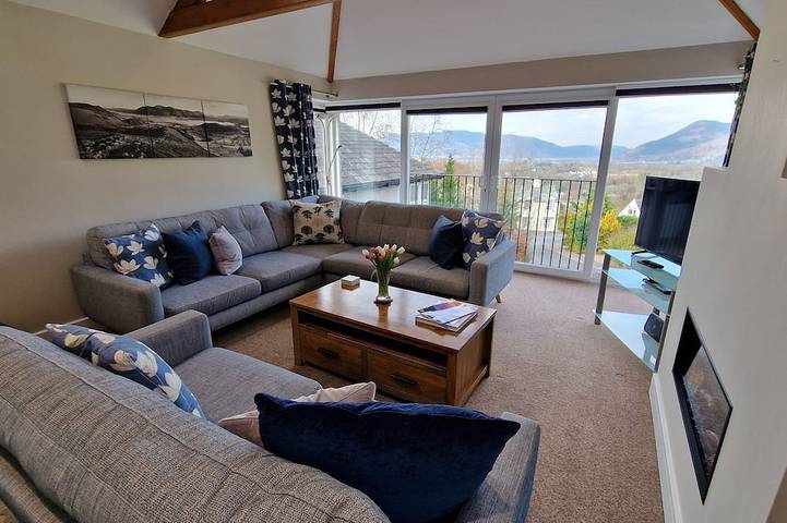 Holiday rental for 8 people, with balcony in Keswick