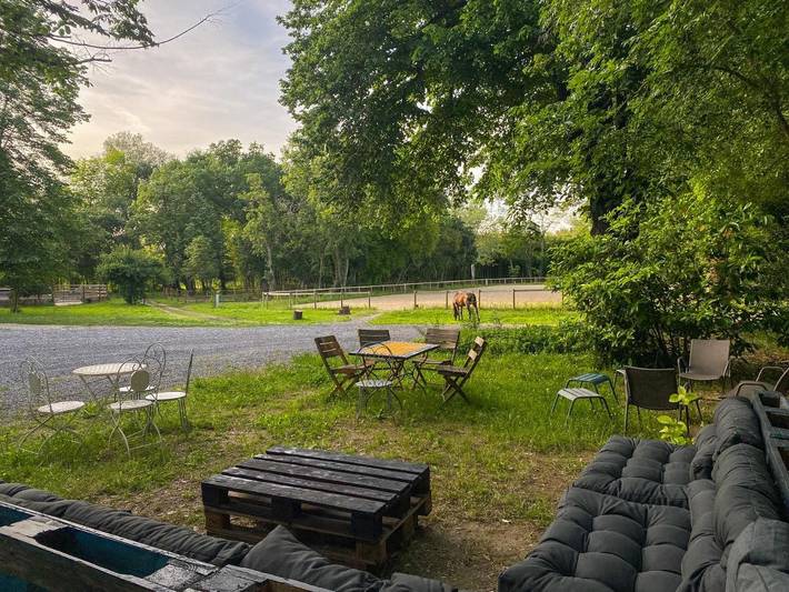 Gîte pour 6 personnes, avec jardin et vue à Cardet - 4