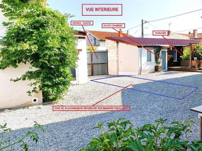 Gîte pour 2 personnes, avec jardin et terrasse à Fagnières - 2